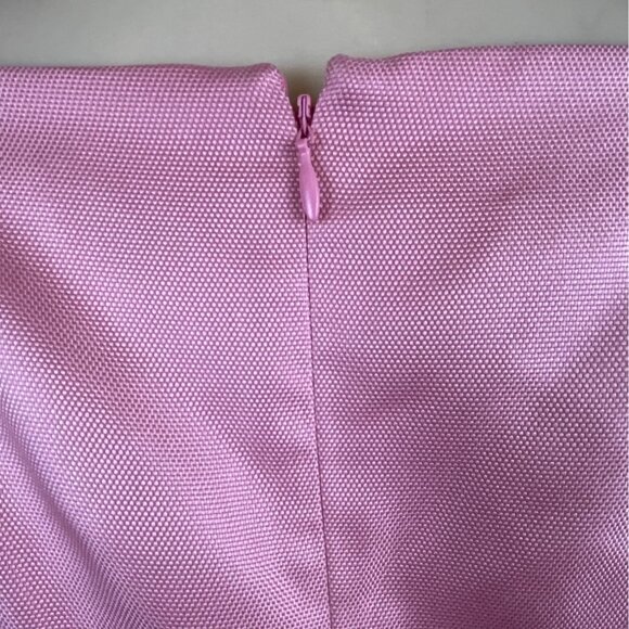 Ann Taylor Pink Sleeveless Belted Sheath Dress Size 4 - Picture 5 of 8